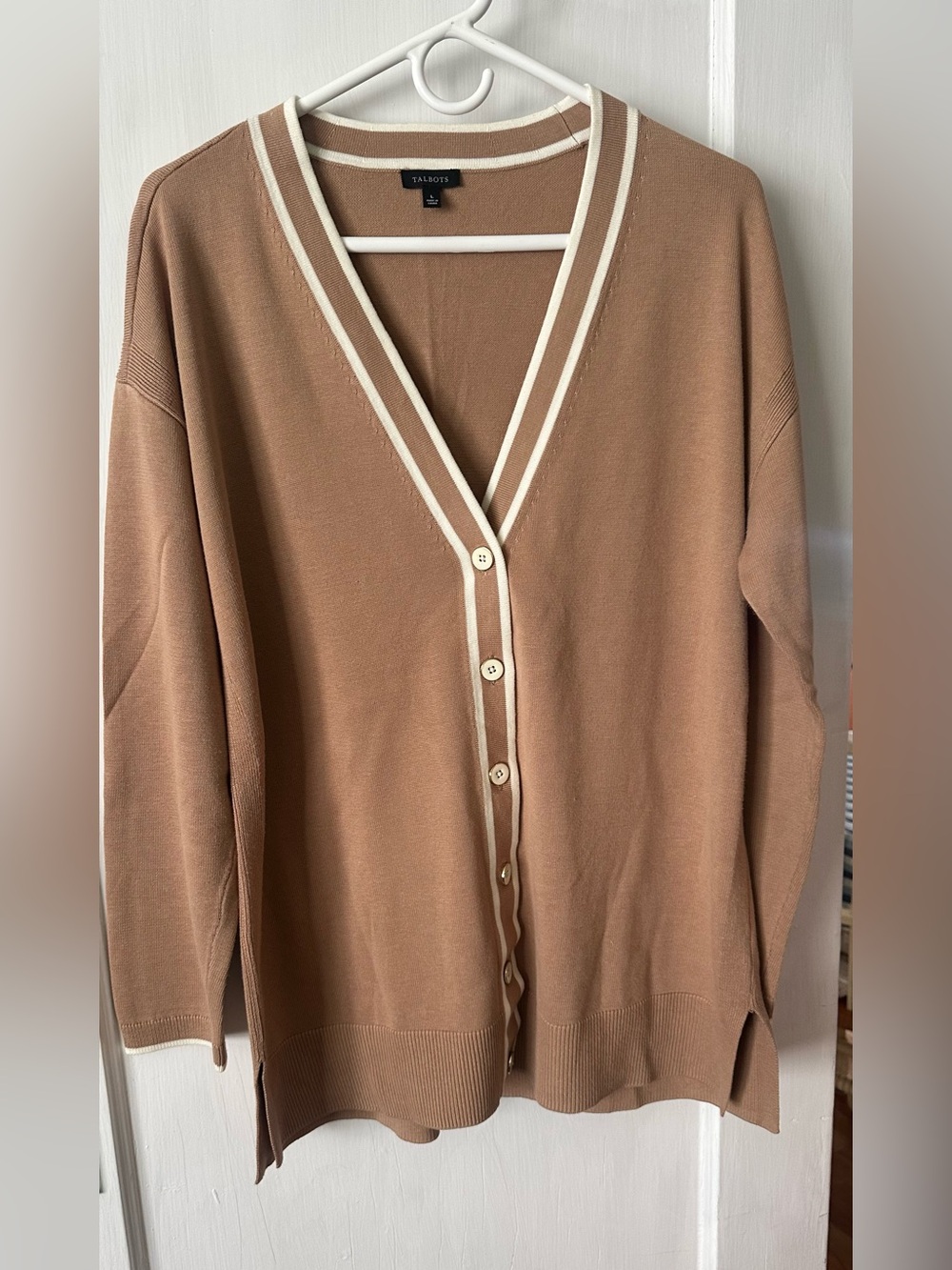 Talbots cardigan, large, oversized